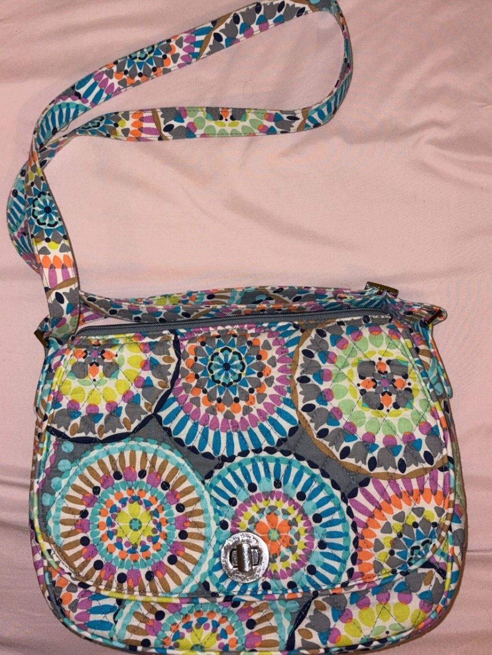 Vera Bradley Sunny Medallion Purse